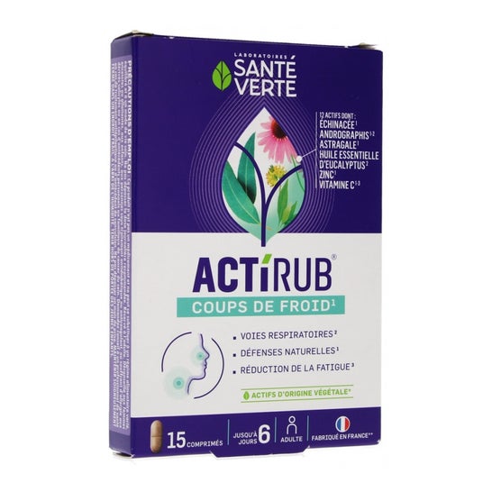 Sante Verte Actirub 15 Comp