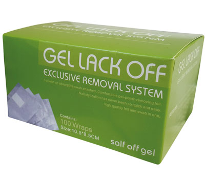 Entfernerpads für Gellacke Shellac UV-Polish