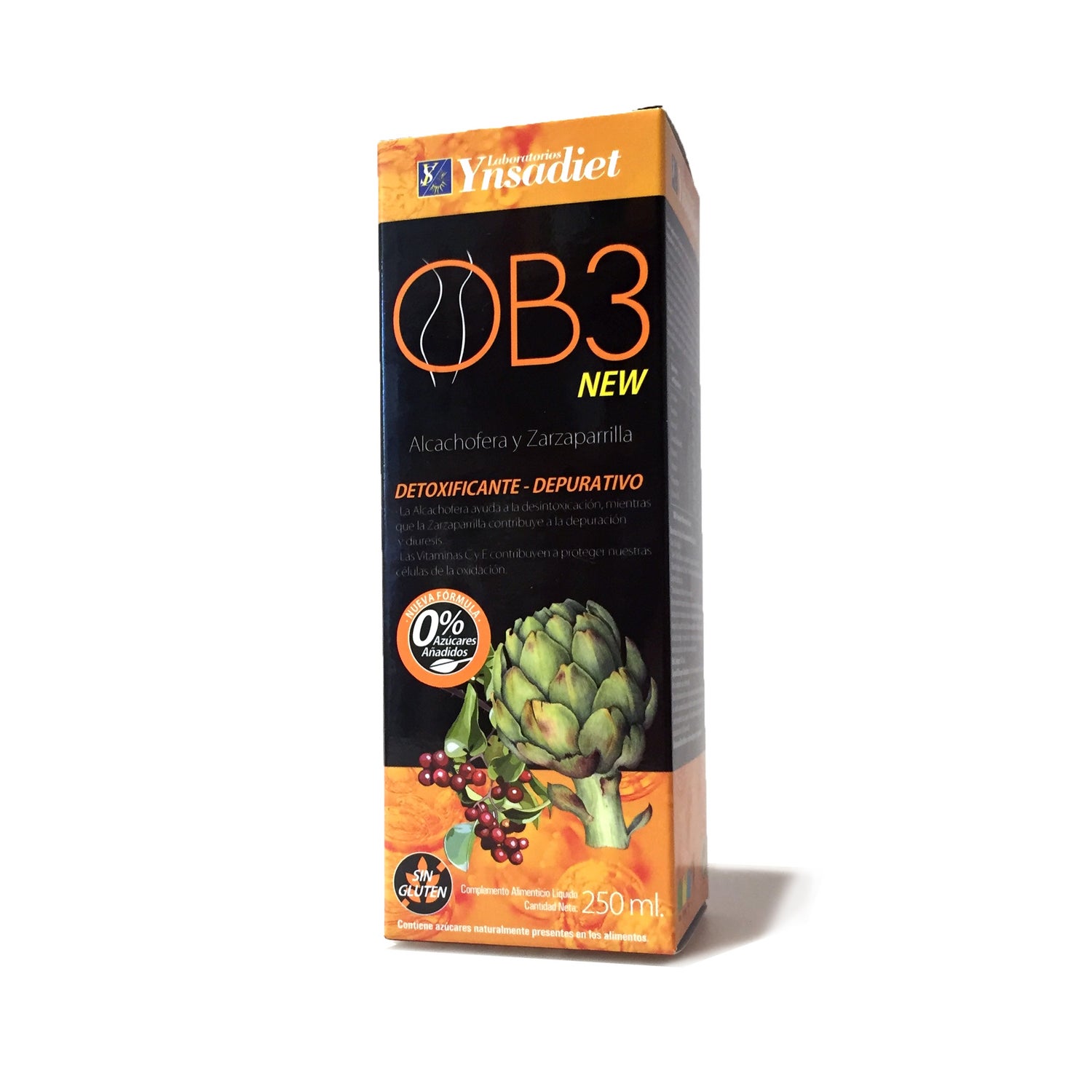 Ynsadiet OB3 Sirup 250ml