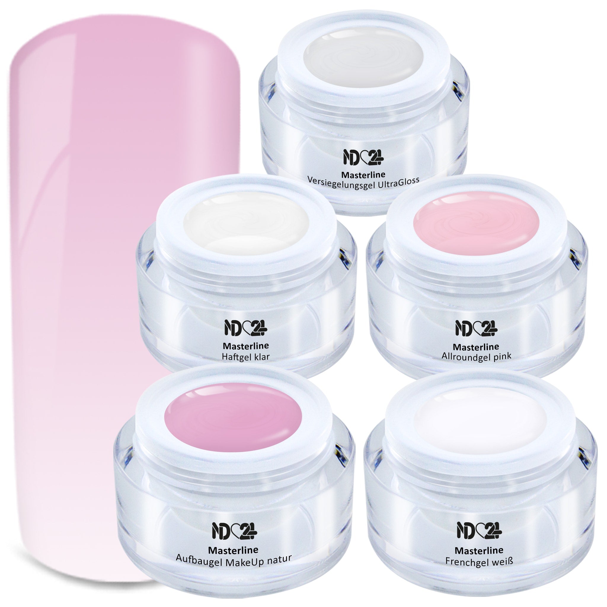 5 x Baby Boomer Gel Set