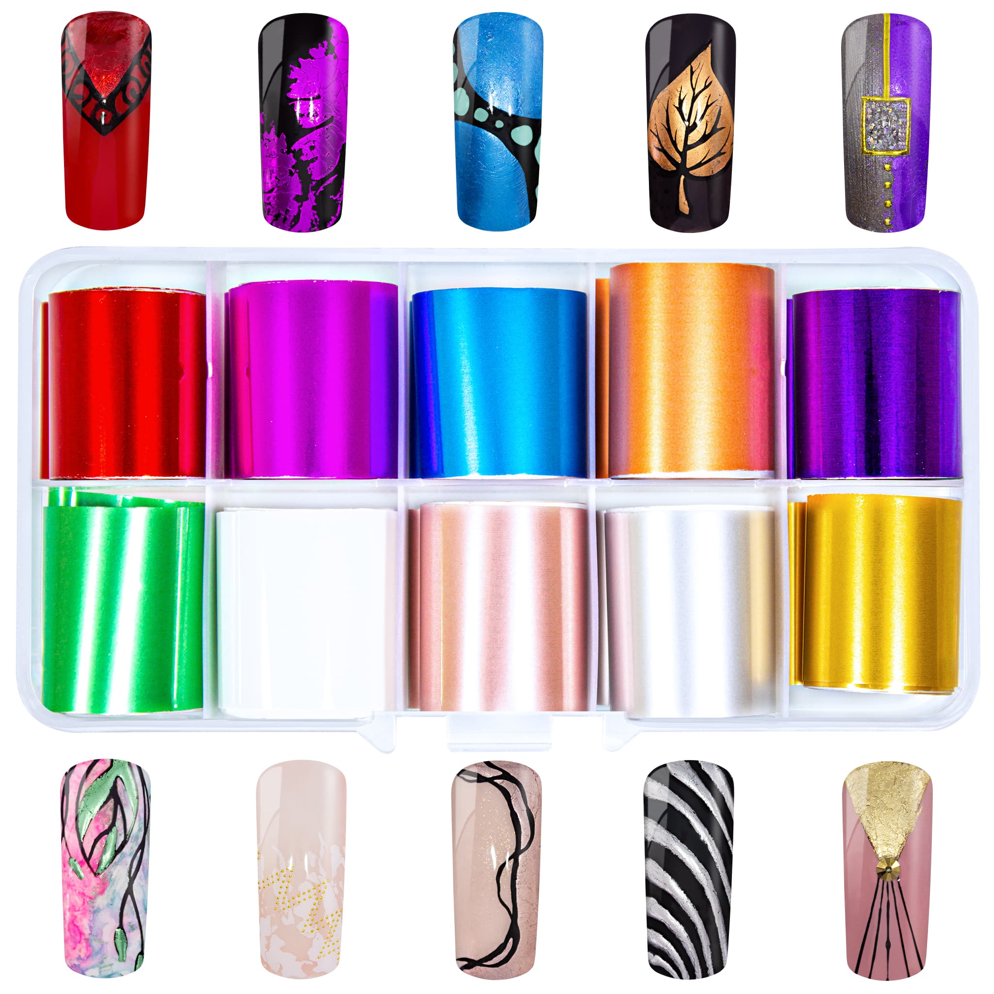 Transfer Nagelfolie Box