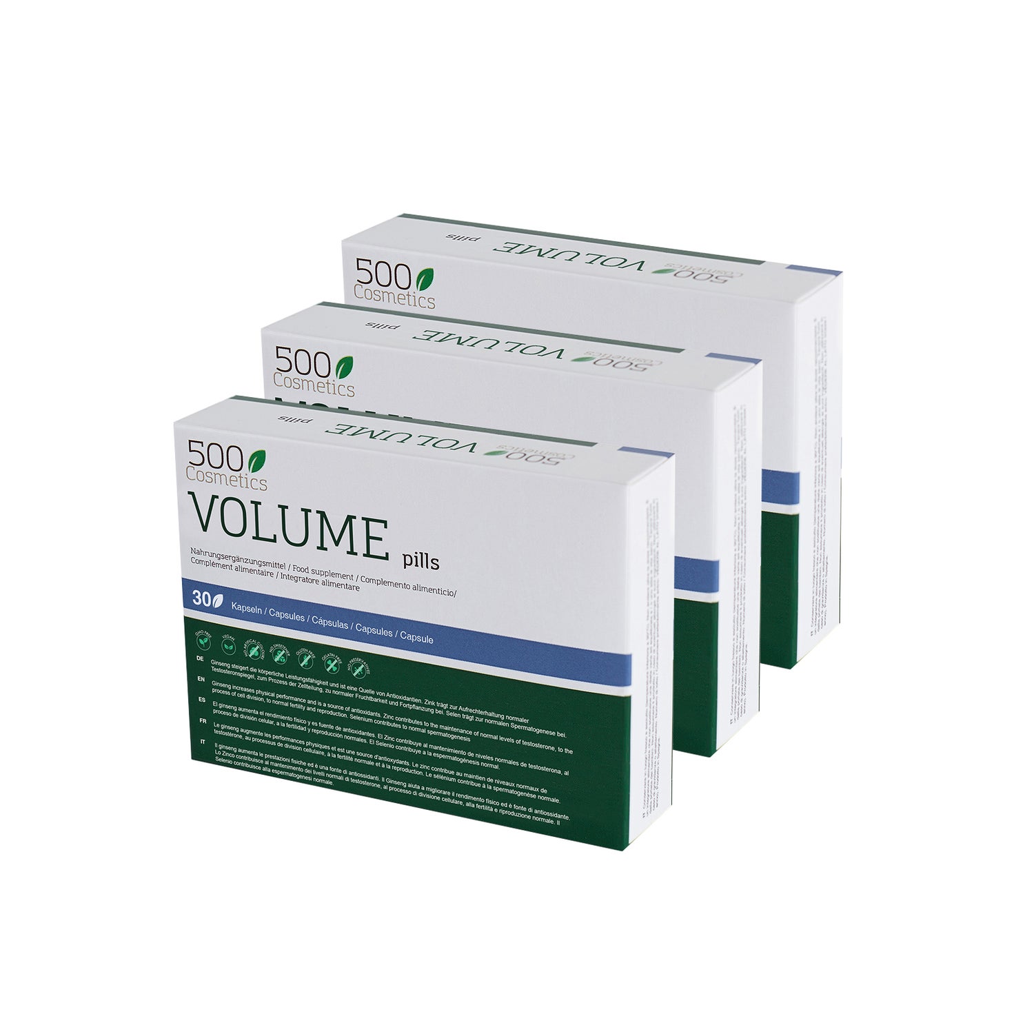 500Kosmetik Frau 30 Tabletten x3