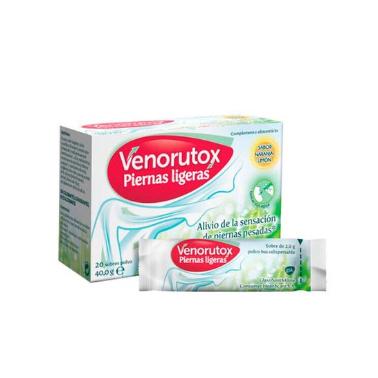 Venorutox Nahrungsergänzung für leichte Beine 20 Beutel