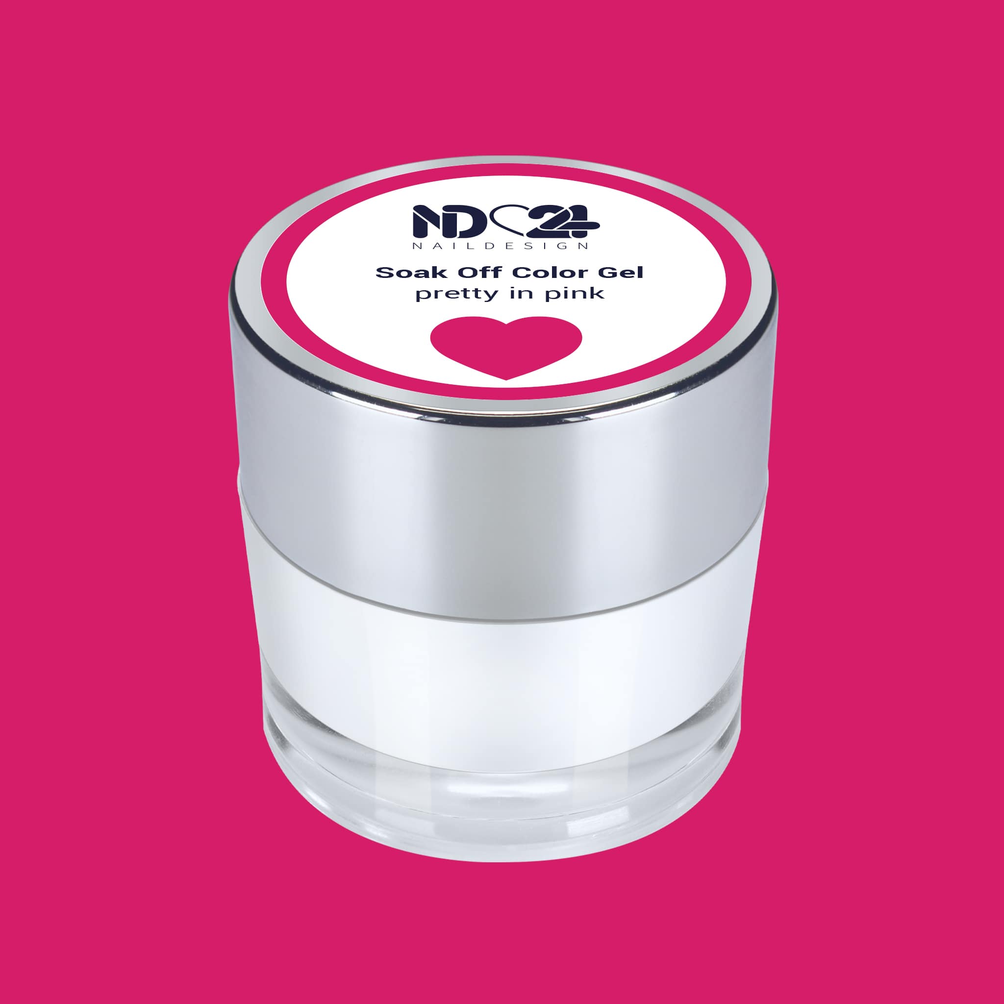 Soak Off Color Gel pretty in pink