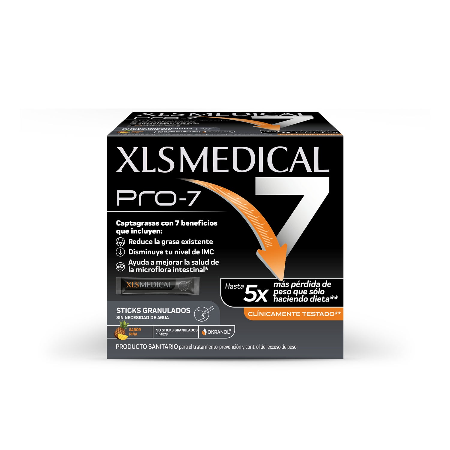 Xls Medical Pro-7 Pineapple Flavor 90 Sticks