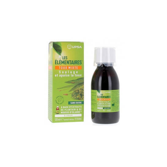 Upsa Les Elementaires Jarabe Tos Mixta Sin Azúcar 120ml