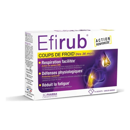 3C Pharma - Efirub Tropical Taste Cold Blows 16 Beutel