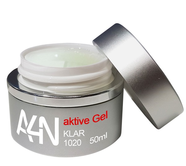 Klares Modellagegel mittelviskos und selbstglättend zur Naturnagelverstärkung oder Nagelverlängerung