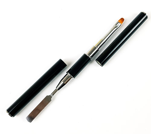 Acrylgel Pinsel Polygel Black Edition