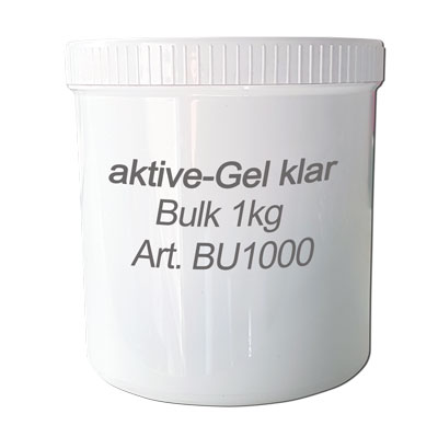 Bulkware für Sparfüchse aktive-Gel klar 1kg