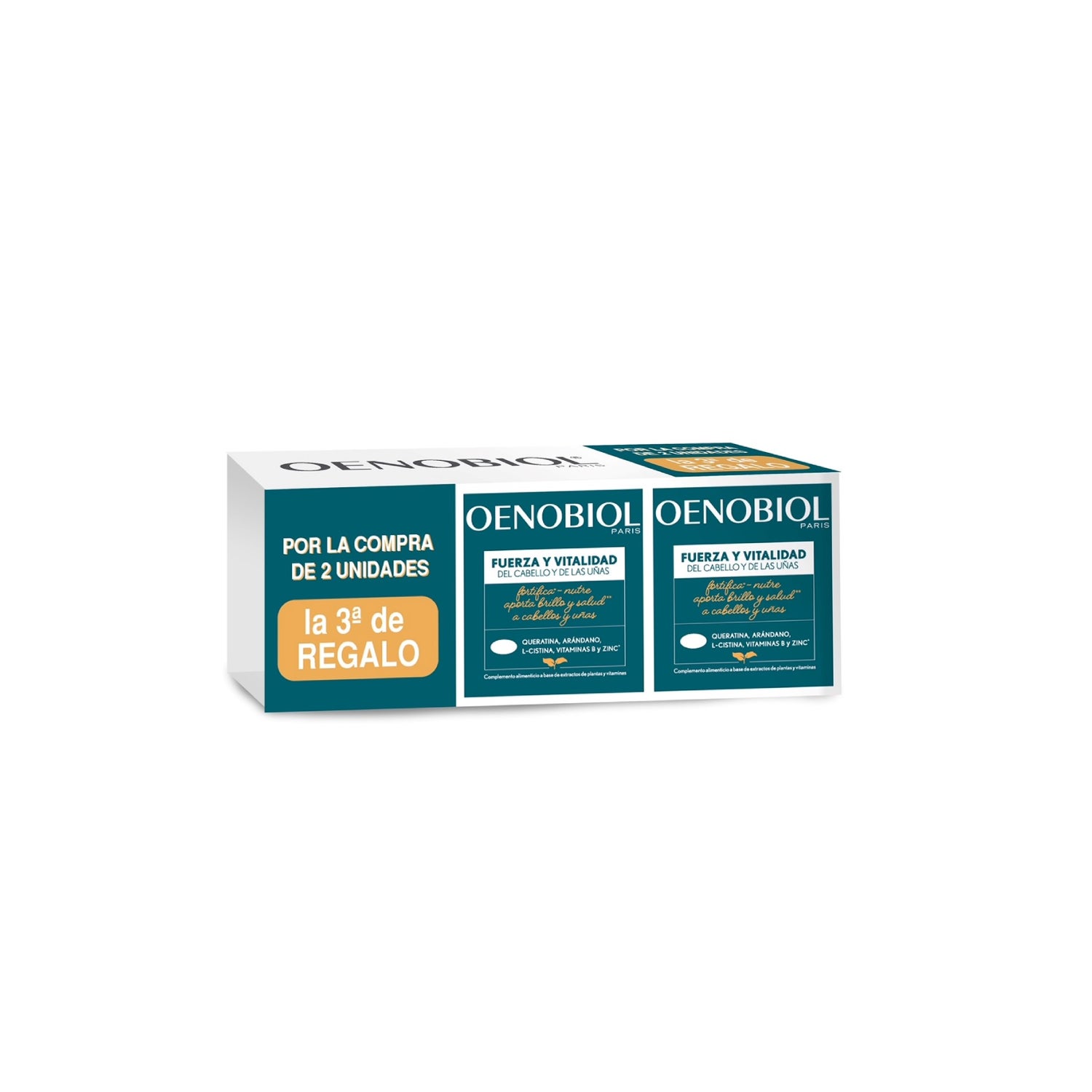 Oenobiol Capillaire Kraft und Vitalität 3x60caps