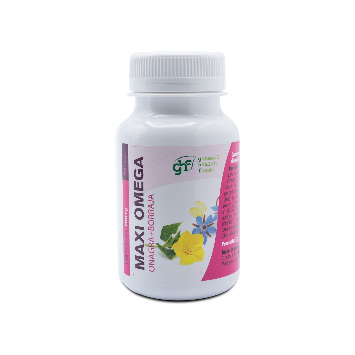 GHF onagra y borraja 700mg 110 Perlen