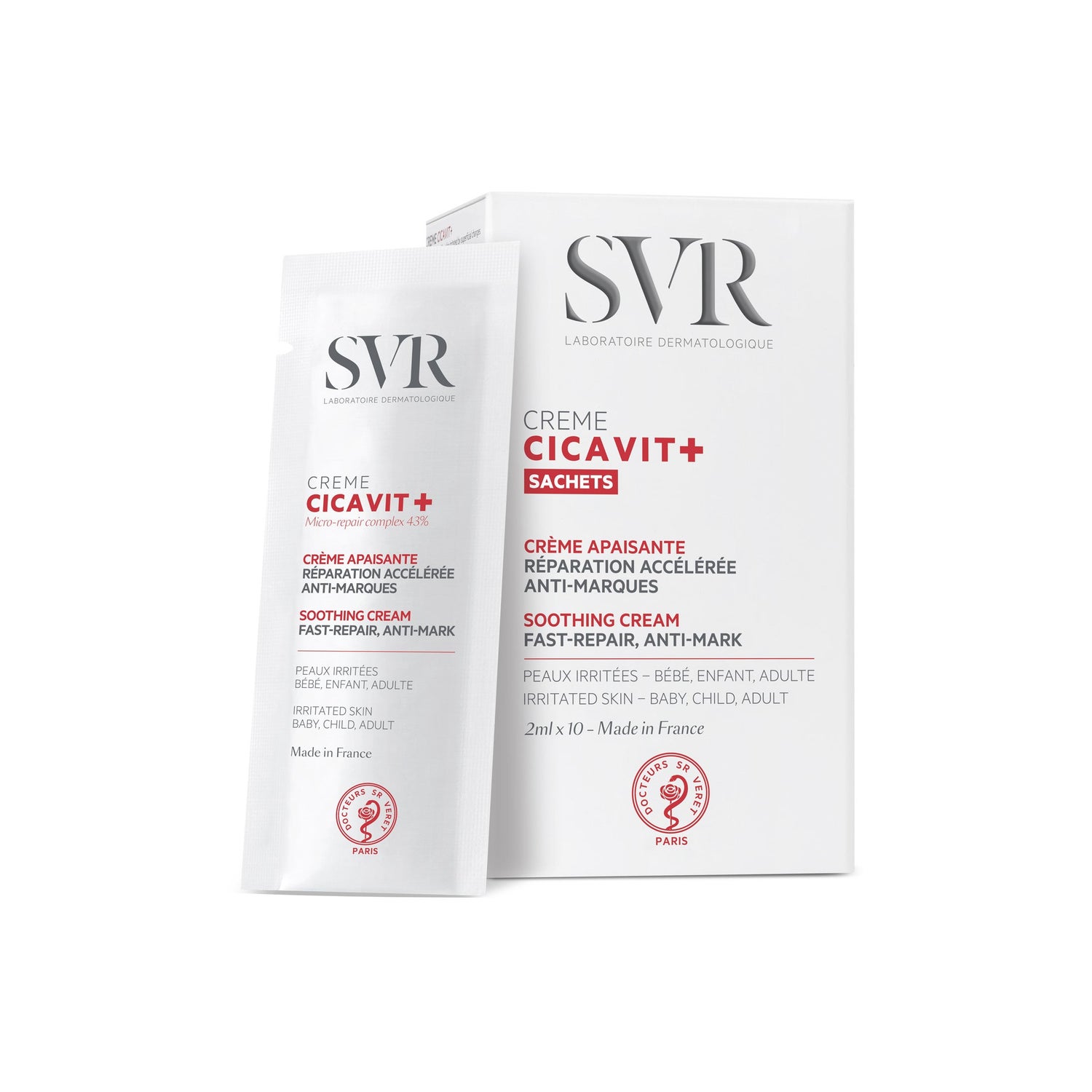Svr Cicavit+ Crema Reparadora 10x2ml