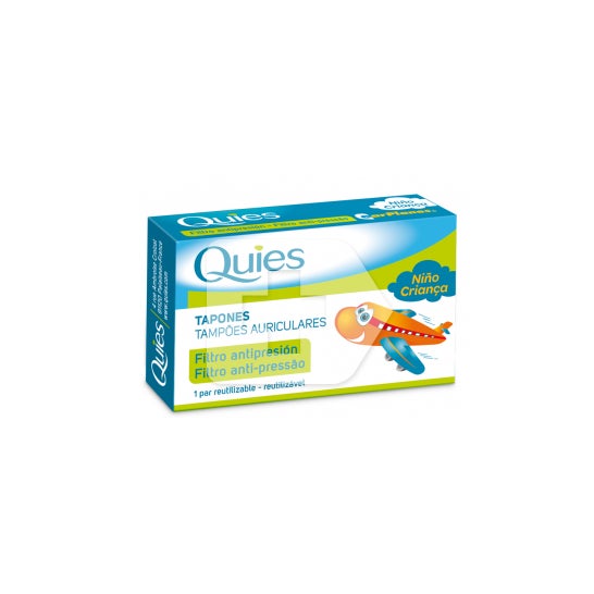 Quies Stecker oódo Silikon Anti-Druck Kind 2 Stück