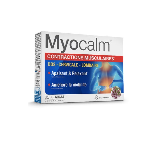 3C Pharma Myocalm Muskelkontraktionen 30 Tabletten