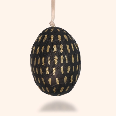 Inizio Design Osterei schwarz