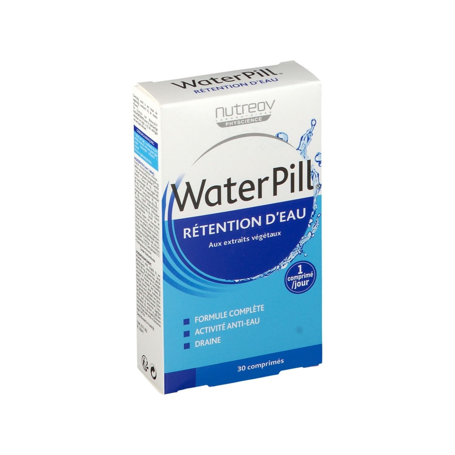 Nutreov Wasserpille Anti-Wasserretention 30 Tabletten