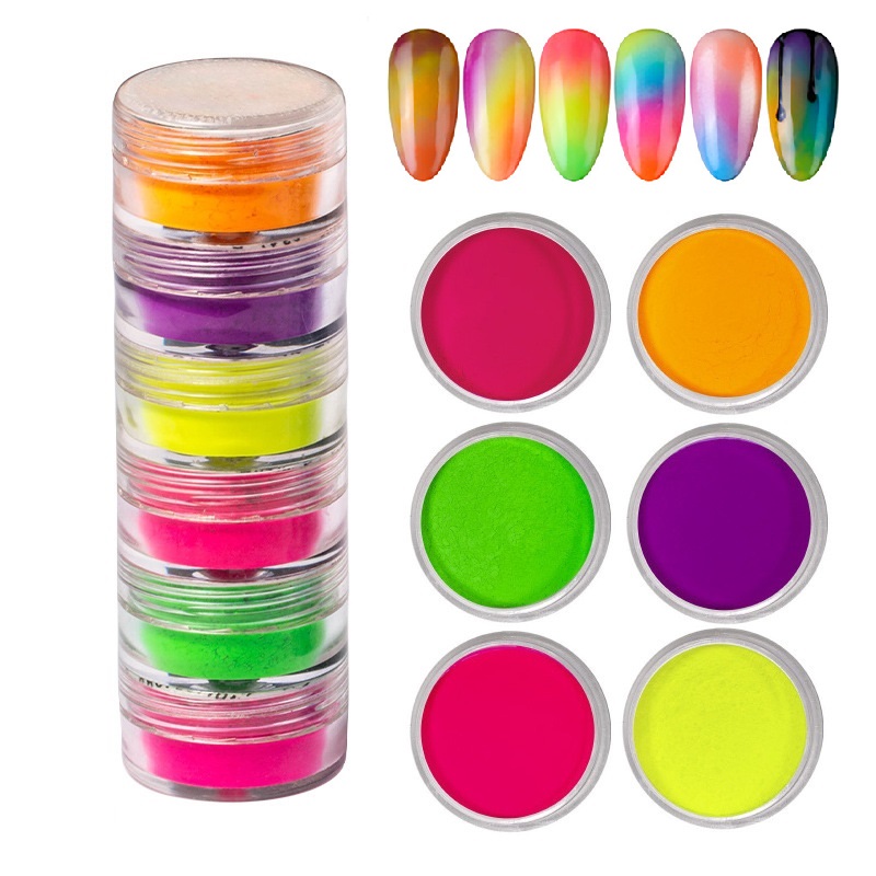Neonpowder Neon Pigment für UV-Gele Nailart Naildesign