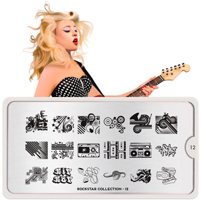 Rockstar Collection 12 MOYOU Schablone