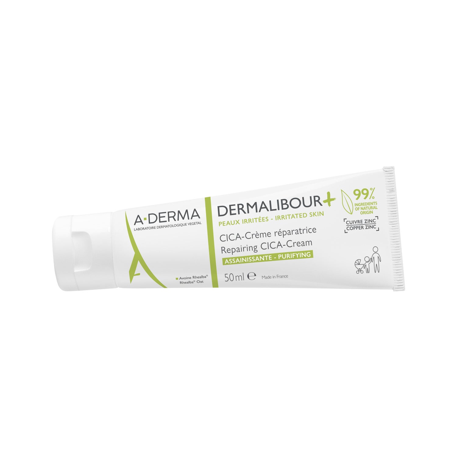 A-Derma Dermalibour+ CICA Crème Réparatrice 50 ml
