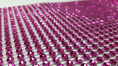 Strass-Effekt-Matte PINK