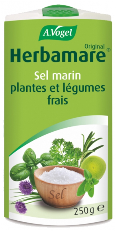 A.Vogel Herbamare Ursprüngliche Meersalzpflanzen und Frisches Bio-Gemüse 250 g