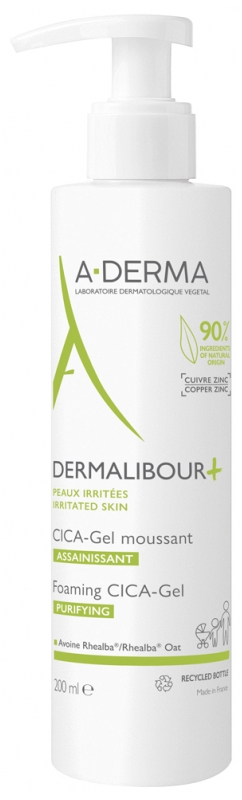 A-DERMA Dermalibour+ CICA - Schäumendes Gel 200 ml