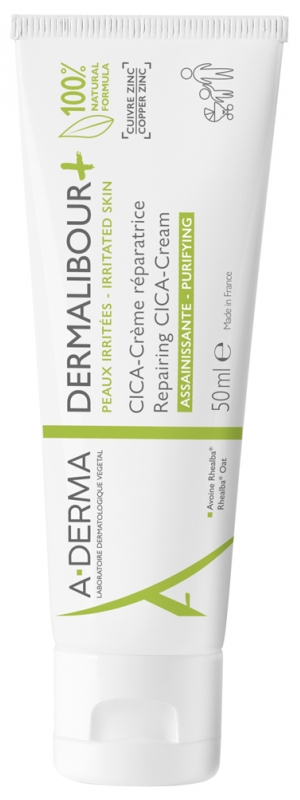 A-DERMA Dermalibour+ CICA - Repairing Cream 50 ml