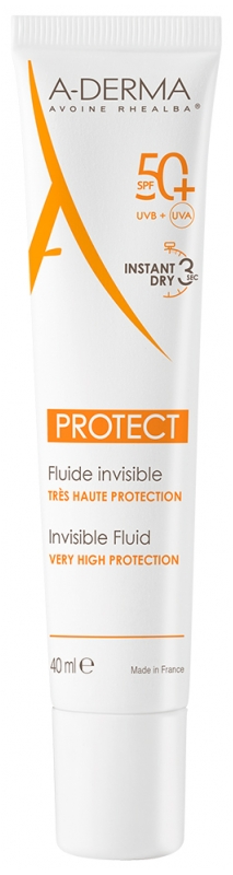 A-DERMA Protect Fluid Unsichtbar LSF 50+ 40 ml