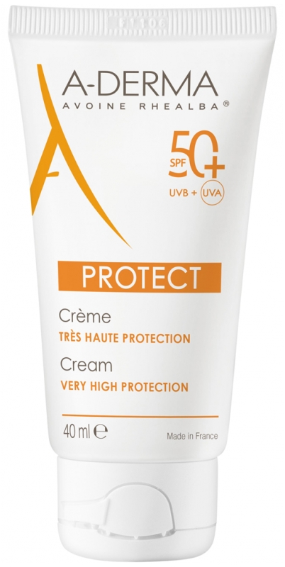 A-DERMA Protect Sonnenschutzcreme LSF 50+ 40 ml