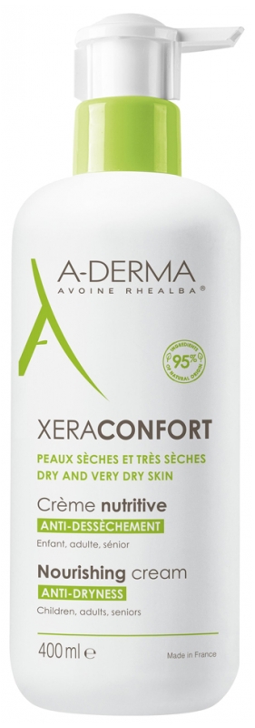 A-DERMA Xeraconfort Nährende Anti-Austrocknung-Creme 400 ml