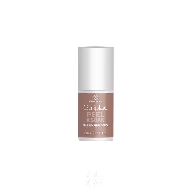 Alessandro Striplac Peel or Soak 114 Cashmere Touch 8 ml