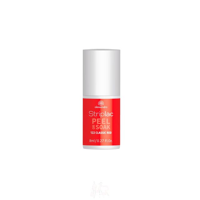 Alessandro Striplac Peel or Soak 122 Classic Red 8 ml