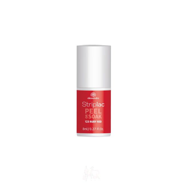 Alessandro Striplac Peel or Soak 123 Ruby Red 8 ml
