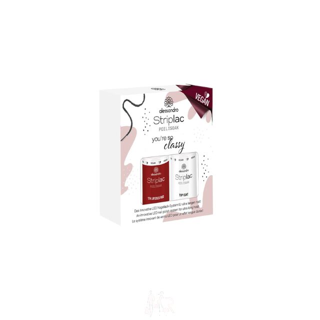 Alessandro Striplac Peel or Soak 130 Classy Set - LR 5 ml + TC 5 ml