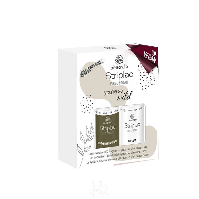 Alessandro Striplac Peel or Soak 131 Wild Set - TEW 5 ml + TC 5 ml