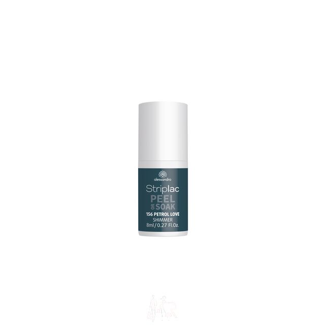 Alessandro Striplac Peel or Soak 156 Petrol Love 8 ml