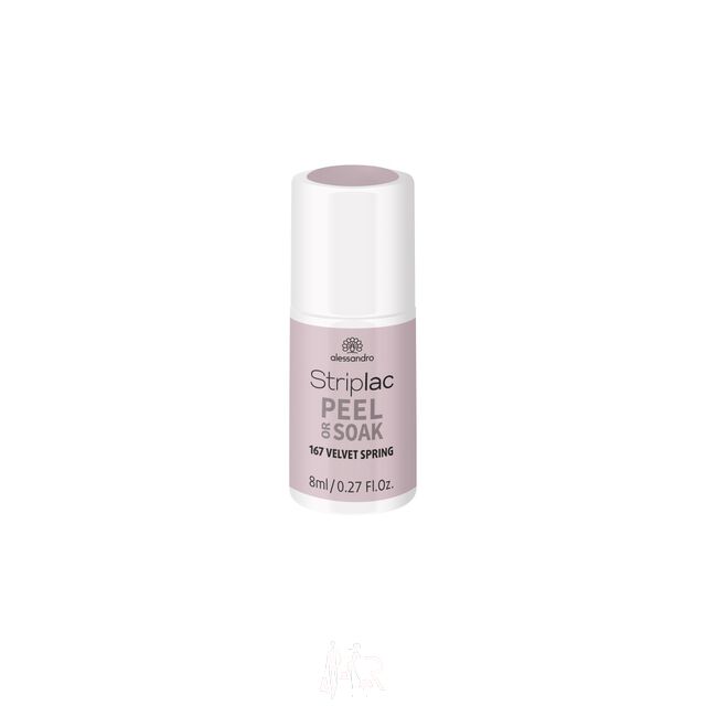 Alessandro Striplac Peel or Soak 167 Velvet Spring 8 ml