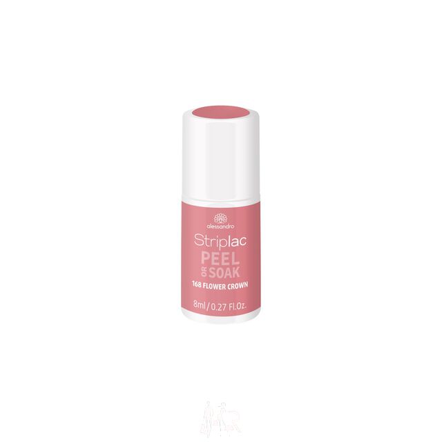 Alessandro Striplac Peel or Soak 168 Flower Crown 8 ml