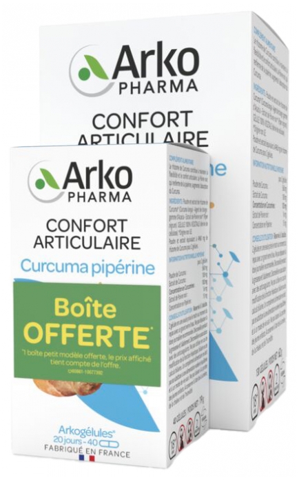 Arkopharma Arkocaps Curcuma Piperin 130 Kapseln + 40 Kapseln Geschenkt