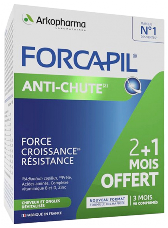 Arkopharma Forcapil Anti-Tropfen 3 x 30 Tabletten
