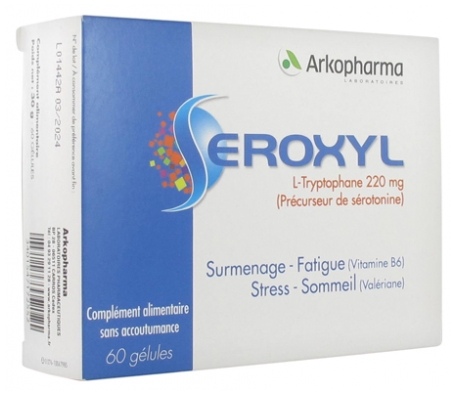 Arkopharma Seroxyl Überanstrengung Müdigkeit Stress Schlaf 60 Kapseln