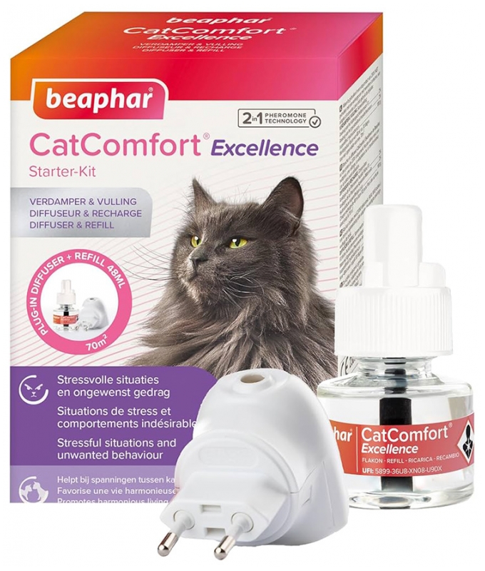 Beaphar CatComfort Excellence Diffusor und Nachfüllpackung 48 ml