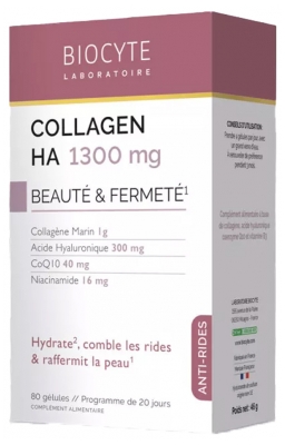 Biocyte Collagen HA 1300 mg 80 Kapseln