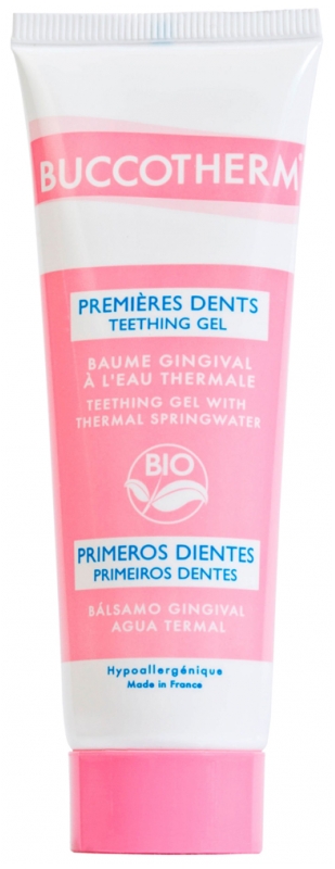 Buccotherm Erste Zähne Zahnfleischbalsam mit Bio-Thermalwasser 50 ml
