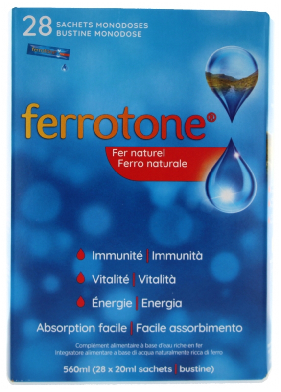Ferrotone Natürliches Eisen 28 Beutel