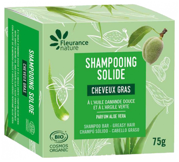 Fleurance Nature Shampoo Festes Fettiges Haar Bio 75 g