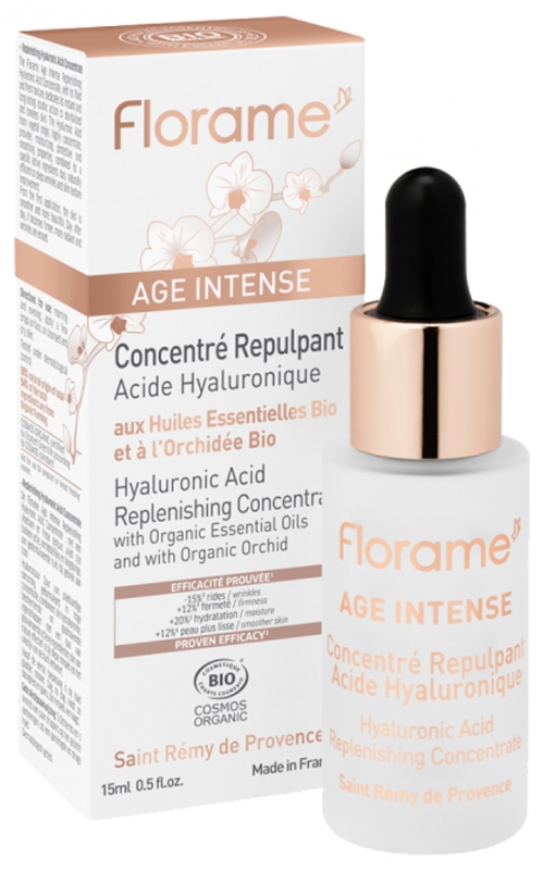 Florame Âge Intense Aufpolsterndes Konzentrat Bio-Hyaluronsäure 30 ml