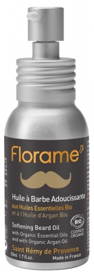 Florame Homme Huile à Barbe Adoucissante Bio 50 ml