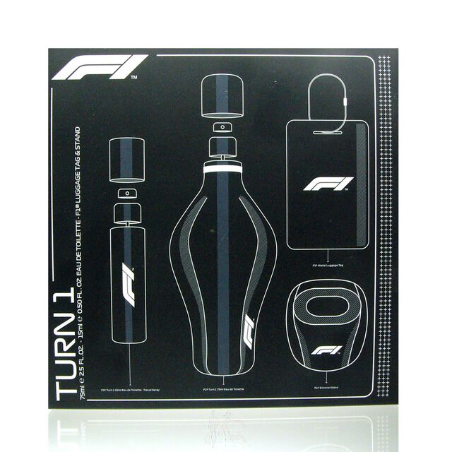 Formel 1 Turn 1 Set - EDT 75 ml + EDT 15 ml + Kofferanhänger